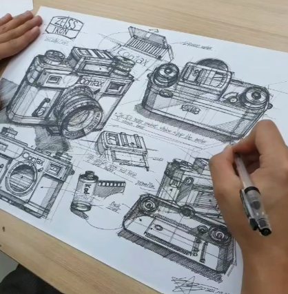 디자인 예비반 카메라 드로잉